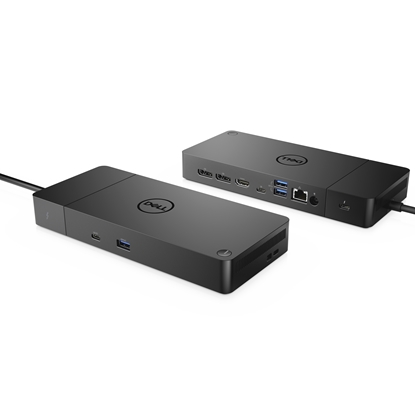 Picture of DELL WD19TBS-180W Wired USB 3.2 Gen 2 (3.1 Gen 2) Type-C Black