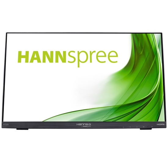 Изображение Hannspree HT225HPB computer monitor 54.6 cm (21.5") 1920 x 1080 pixels Full HD LED Touchscreen Tabletop Black