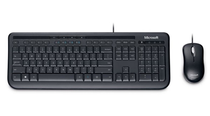 Изображение Microsoft 600 keyboard Mouse included USB QWERTZ German Black