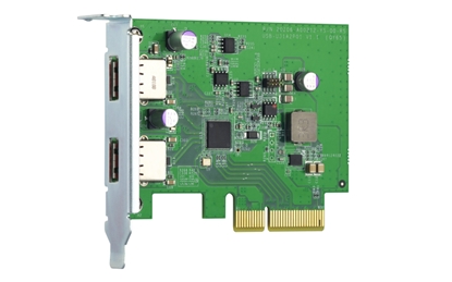 Attēls no QNAP QXP-10G2U3A interface cards/adapter Internal USB 3.2 Gen 2 (3.1 Gen 2)