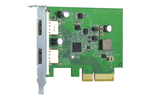 Picture of QNAP QXP-10G2U3A interface cards/adapter Internal USB 3.2 Gen 2 (3.1 Gen 2)