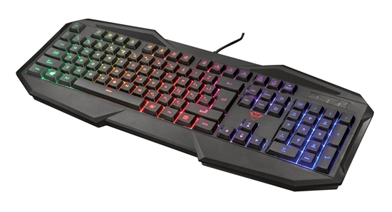 Изображение Trust GXT 830-RW Avonn keyboard USB Hungarian Black