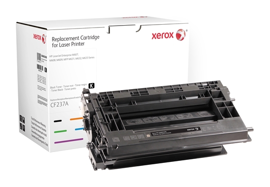 Picture of Everyday Remanufactured Black Toner by Xerox replaces HP 37A (CF237A), Standard Capacity