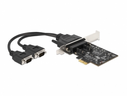 Attēls no Delock PCI Express Card to 2 x Serial RS-422/485 with 15 kV ESD protection