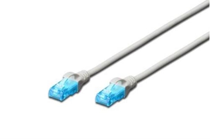 Attēls no Patch cord U/UTP kat.5e PVC 10m Biały 