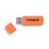 Изображение Integral 32GB USB2.0 DRIVE NEON ORANGE USB flash drive USB Type-A 2.0