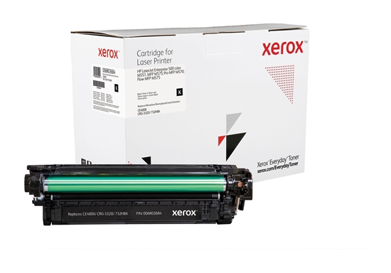 Picture of Everyday (TM) Black Toner by Xerox compatible with HP 507X (CE400X)