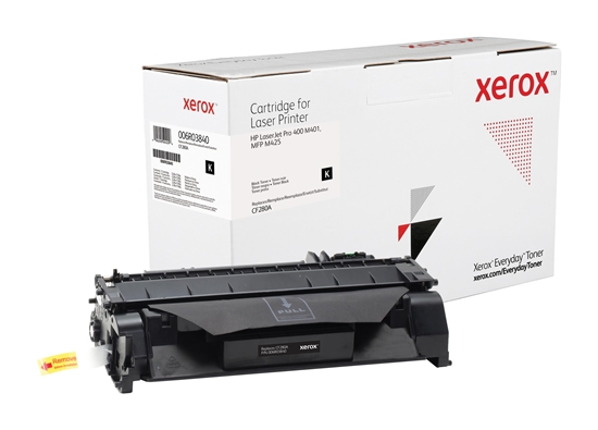 Picture of Everyday (TM) Black Toner by Xerox compatible with HP 80A (CF280A)