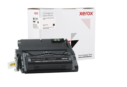 Attēls no Everyday (TM) Black Toner by Xerox compatible with HP 42A/38A (Q5942A/ Q1338A)