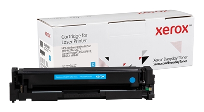 Attēls no Everyday (TM) Cyan Toner by Xerox compatible with HP 201A (CF401A/ CRG-045C)