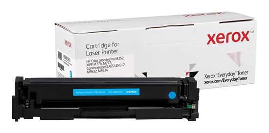 Picture of Everyday (TM) Cyan Toner by Xerox compatible with HP 201X (CF401X/ CRG-045HC)