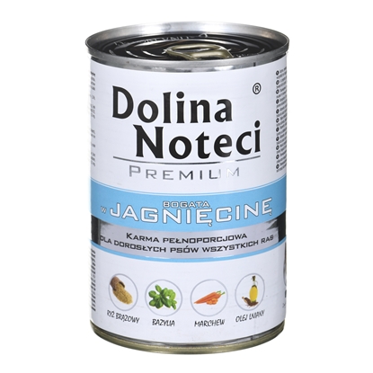 Attēls no DOLINA NOTECI Premium Rich in lamb - wet dog food - 400 g