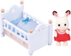 Изображение Sylvanian Families Chocolate Rabbit Baby Set (Baby Bed)