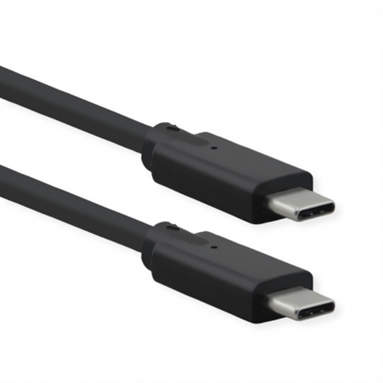 Picture of ROLINE USB 3.2 Gen 2x2 Cable, PD (Power Delivery) 20V5A, with Emark, C-C, M/M, 2