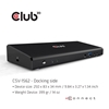 Picture of CLUB3D The CSV-1562 is an USB3.2 Gen1 Type-C Universal Triple 4K30Hz Charging Docking Station and is DisplayLink® Certified. The Universal Charging Dock