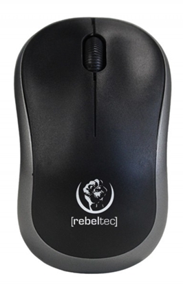 Attēls no Rebeltec RBLMYS00050 Wireless 2.4Ghz Mouse with 1000 DPI USB Silver