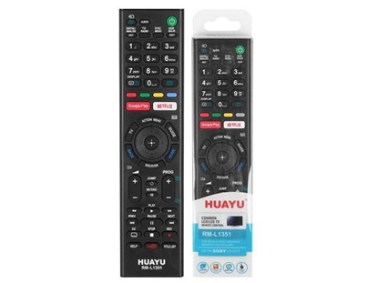 Attēls no HQ LXH1351 TV remote control SONY LCD / LED RM-L1351 / Black