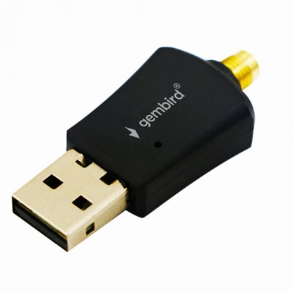 Attēls no Gembird WNP-UA300P-02 High power USB WiFi adapter, 300 Mbps