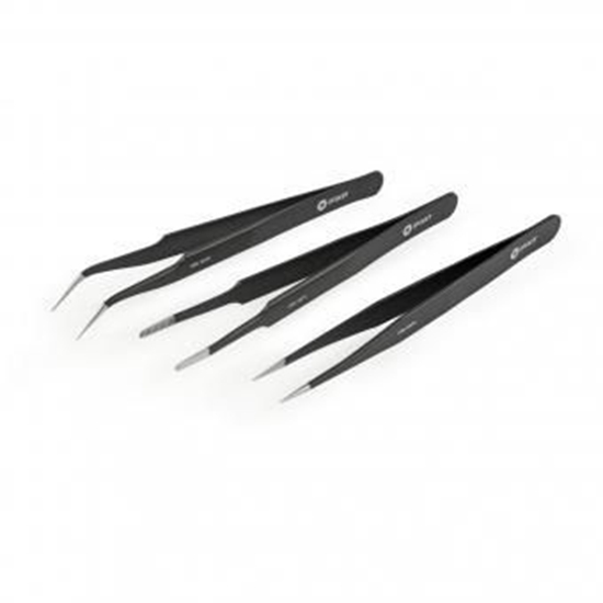 Изображение iFixit Zestaw 3 pęset Precision Tweezer Set PRO (EU145060-3)