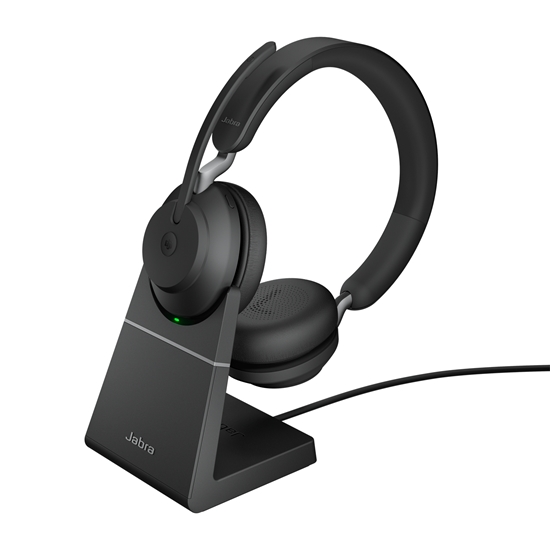 Picture of Jabra Evolve2 65 USB-A Black MS Chrg stand Stereo