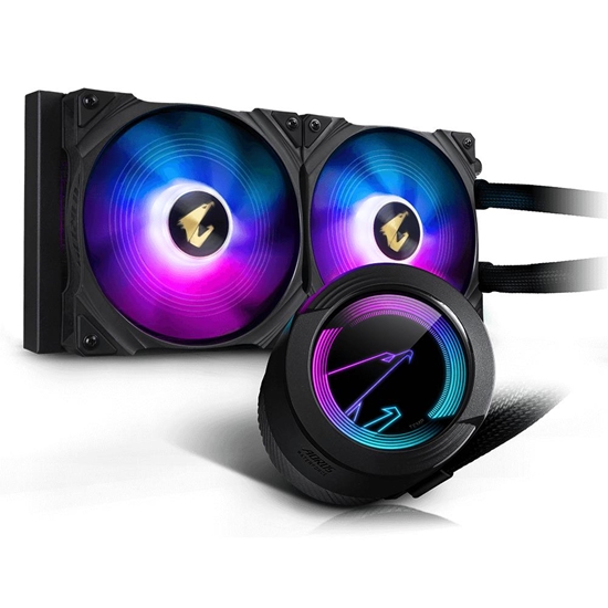 Picture of Gigabyte AORUS WATERFORCE 280 Processor All-in-one liquid cooler Black