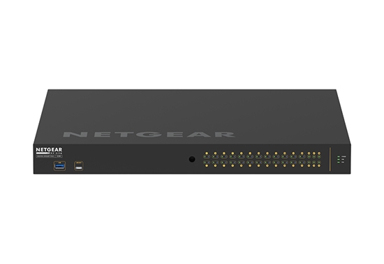 Изображение NETGEAR M4250-26G4XF-PoE+ Managed L2/L3 Gigabit Ethernet (10/100/1000) Power over Ethernet (PoE) 1U Black