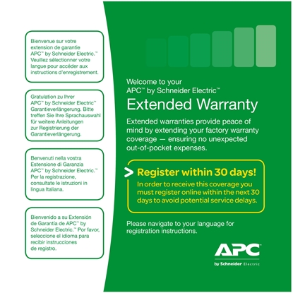 Attēls no APC WBEXTWAR1YR-AC-02 warranty/support extension