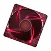 Picture of CASE FAN 120MM TRANSP 3PIN+4P/RED 12V XF046 XILENCE