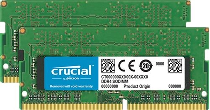 Изображение Crucial DDR4-2666 Kit        8GB 2x4GB SODIMM CL19 (4Gbit)