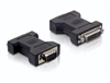 Picture of Delock Adapter DVI 24+5 female  VGA 15pin male