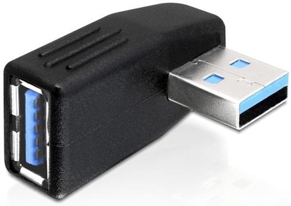 Attēls no Delock Adapter USB 3.0 male-female angled 270° horizontal