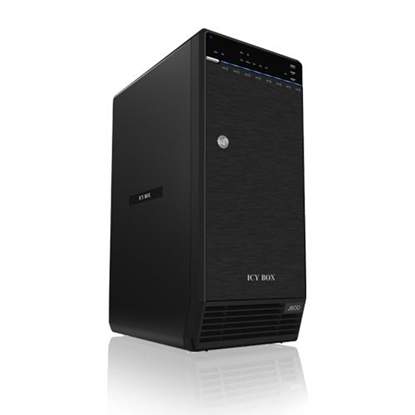 Изображение ICY BOX IB-3680SU3 HDD enclosure Black 3.5"