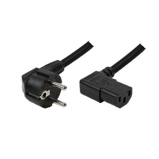 Изображение Kabel zasilający Schuko IEC-C13, m/ż