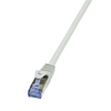 Изображение Logilink Patchkabel mit Cat7-Rohk. Primel. S/FTP grau 0,50m