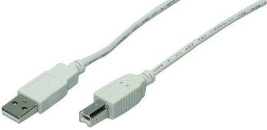 Picture of Logilink | USB 2.0 connection cable | USB-A to USB-B USB  A male | USB B male