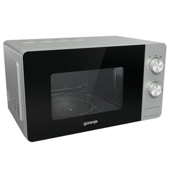 Picture of Gorenje | Microwave Oven | MO20E1S | Free standing | 20 L | 800 W | Silver