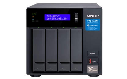 Attēls no QNAP TVS-472XT NAS Tower Ethernet LAN Black