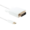 Picture of Kabel DisplayPort Alternate mode | USB 3.1 typC męski / DVI     męski | 4Kx2K | 1m