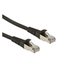 Picture of ROLINE S/FTP Patch Cord Cat.6A, Component Level, LSOH, black, 1.5 m