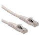 Изображение ROLINE S/FTP Patch Cord Cat.6A, Component Level, LSOH, grey, 0.5 m