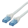 Picture of ROLINE UTP Patch Cord Cat.6A, Component Level, LSOH, white, 5.0 m