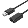 Picture of Kabel USB Unitek USB-A - USB-A 1.5 m Czarny (Y-C449GBK)