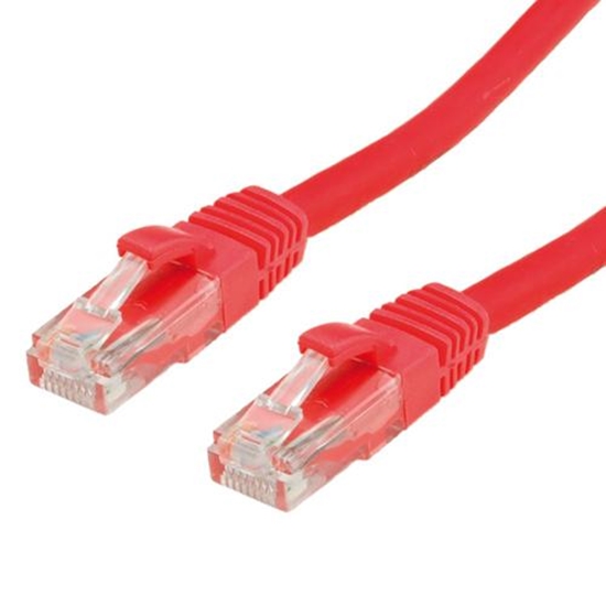 Изображение VALUE UTP Cable Cat.6, halogen-free, red, 10m