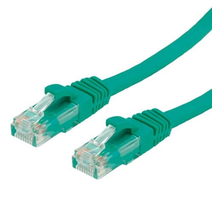 Attēls no VALUE UTP Patch Cord Cat.6A, green, 0.5 m