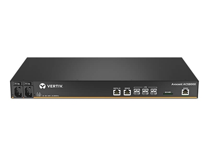 Изображение Vertiv Avocent 8-Port ACS 8000 with dual AC Power Supply and Analog Modem - ACS8008MDAC-404