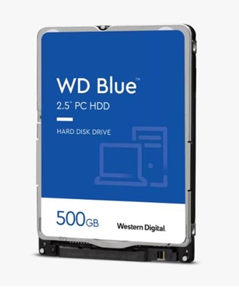 Picture of WD Blue Mobile 500GB HDD SATA 6Gb/s 7mm