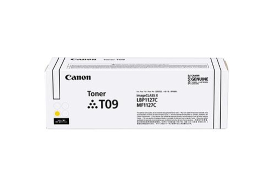 Изображение Canon TONER T09 Y toner cartridge 1 pc(s) Original Yellow