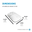 Attēls no HP Z3700 Ceramic White Wireless Mouse