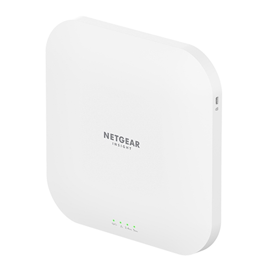 Picture of NETGEAR Insight Cloud Managed WiFi 6 AX3600 Dual Band Access Point (WAX620) 3600 Mbit/s White Power over Ethernet (PoE)