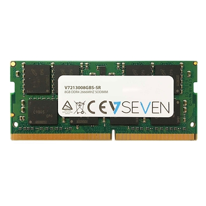 Attēls no V7 8GB DDR4 PC4-21300 - 2666MHZ 1.2V SO DIMM Notebook Memory Module - V7213008GBS-SR